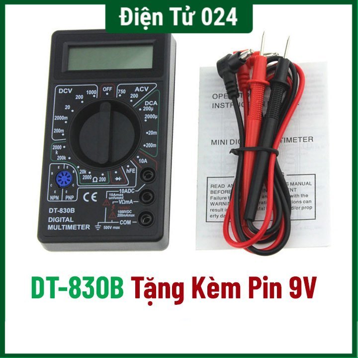 Đồng Hồ DT830B DIGITAL MULTIMETER