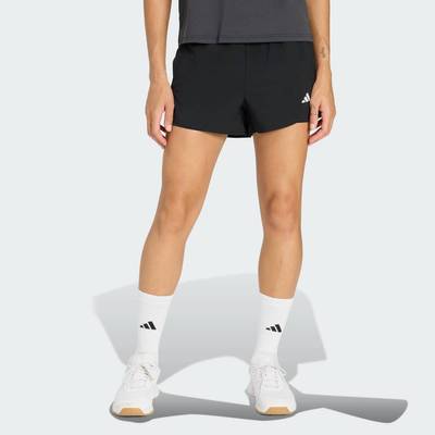 adidas Gym & Training Quần Short Tập Luyện 2 trong 1 Essentials Nữ Đen KB1242