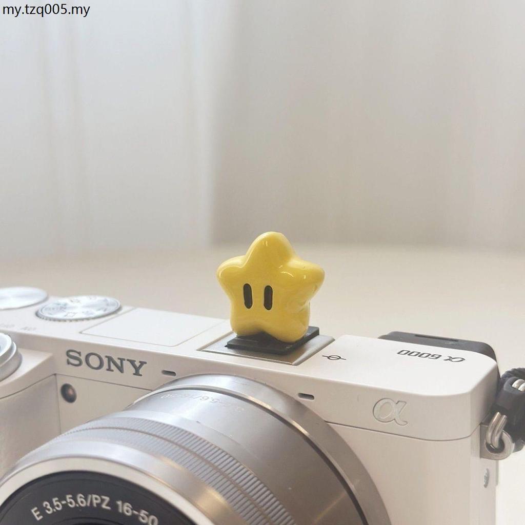 Camera Hot Shoe Cover Siêu Sao Nikon Z30 Fuji Sony A6000 Đa Năng Lycra Canon Hot Shoe Cover Trang Tr