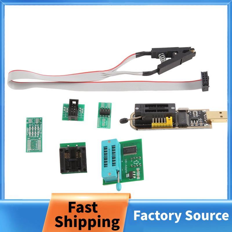 Kẹp thử nghiệm SOP8 với CH341A với Bộ chuyển đổi 1,8V với Bộ giá đỡ đốt cháy đa chức năng SOP8 sang 