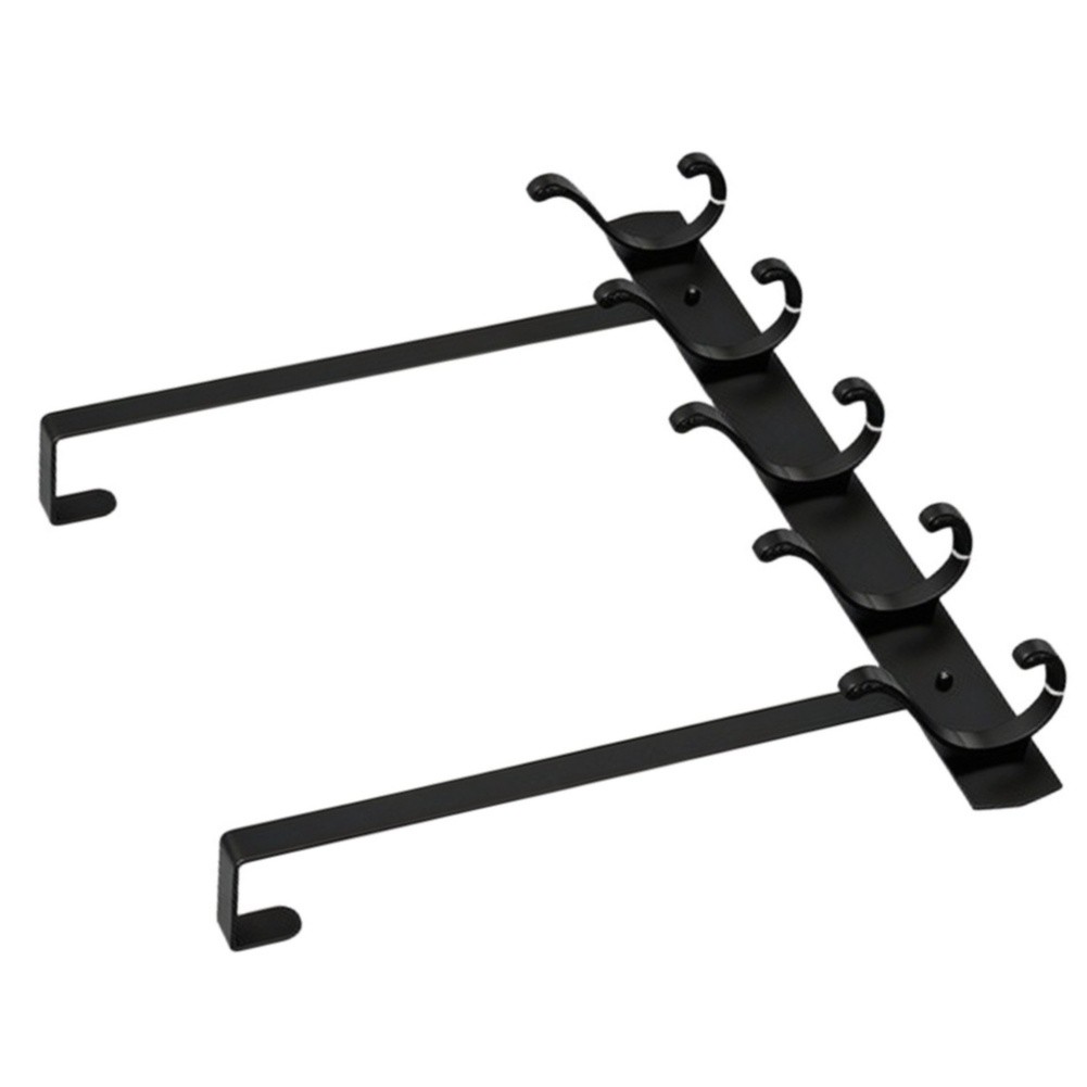 #ROYALLADY#Wall Mounted Hooks for Bathroom Bedroom Door No Drill Hanging Storage Shelf with