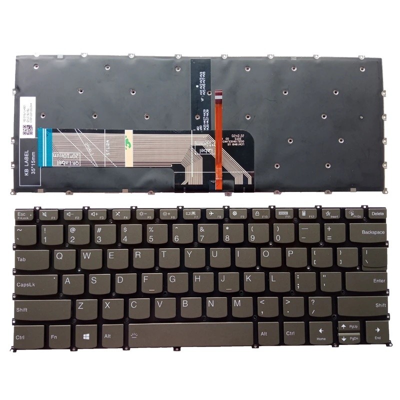 Dành Cho Lenovo IdeaPad 3-14IJL7 3-14ABA7 3-14IAU7 82RM 82RJ 82H7 SN21B40961 Bàn Phím Mỹ Đèn Nền