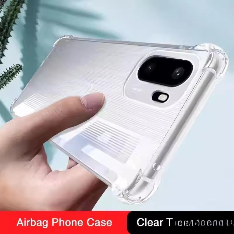 Ốp Điện Thoại Trong Suốt Cho Oneplus 15 13 13T 13S 13R ACE 3 3V 2 2V Pro 4G 5G Có Túi Khí Silicon Ch