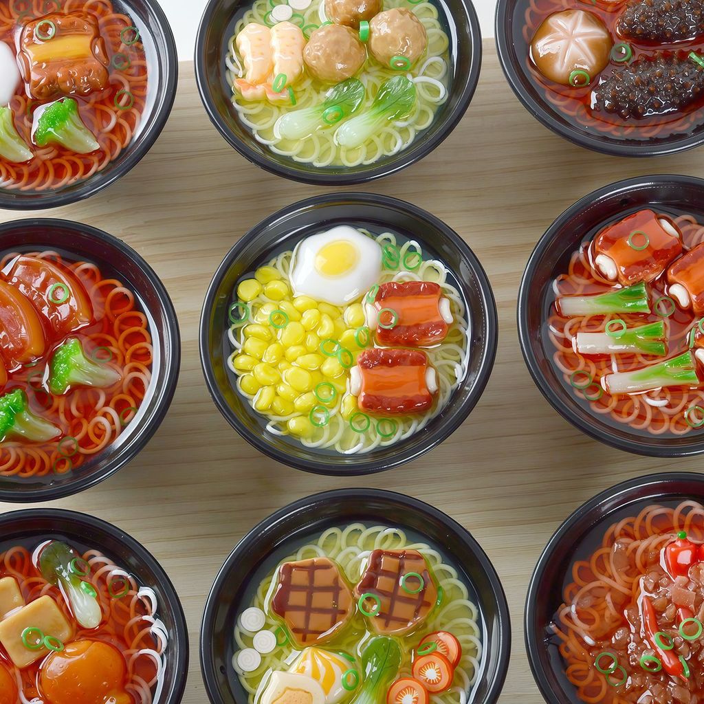7cm Mô Phỏng Mì Kẹo Đồ Chơi Mini Ramen Mô Hình Nhà Chơi Đồ Chơi Nhà Bếp Đồ Trang Trí Thu Nhỏ Nhật Bả