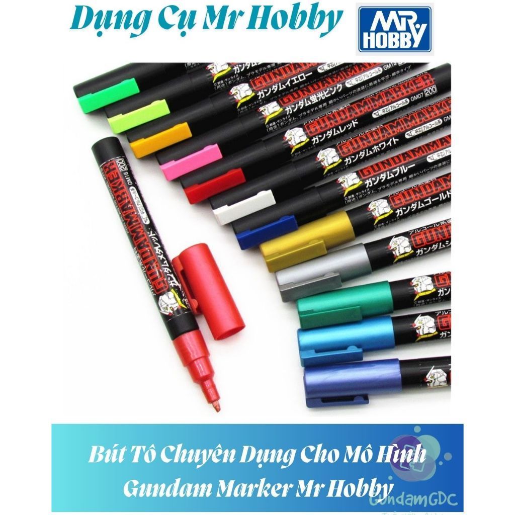 Bút Tô Chuyên Dụng Cho Mô Hình Gundam Marker Mr Hobby - Dụng Cụ Mô Hình | Gunpla Tools S