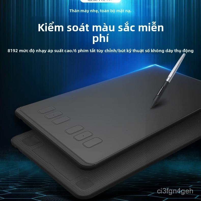 Bảng vẽ điện tử Huion H640P chuyên nghiệp cho đồ họa thiết kế đồ họa vẽ tay sắc nét