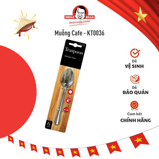 Muỗng cafe 6cái uncle bills kt0036