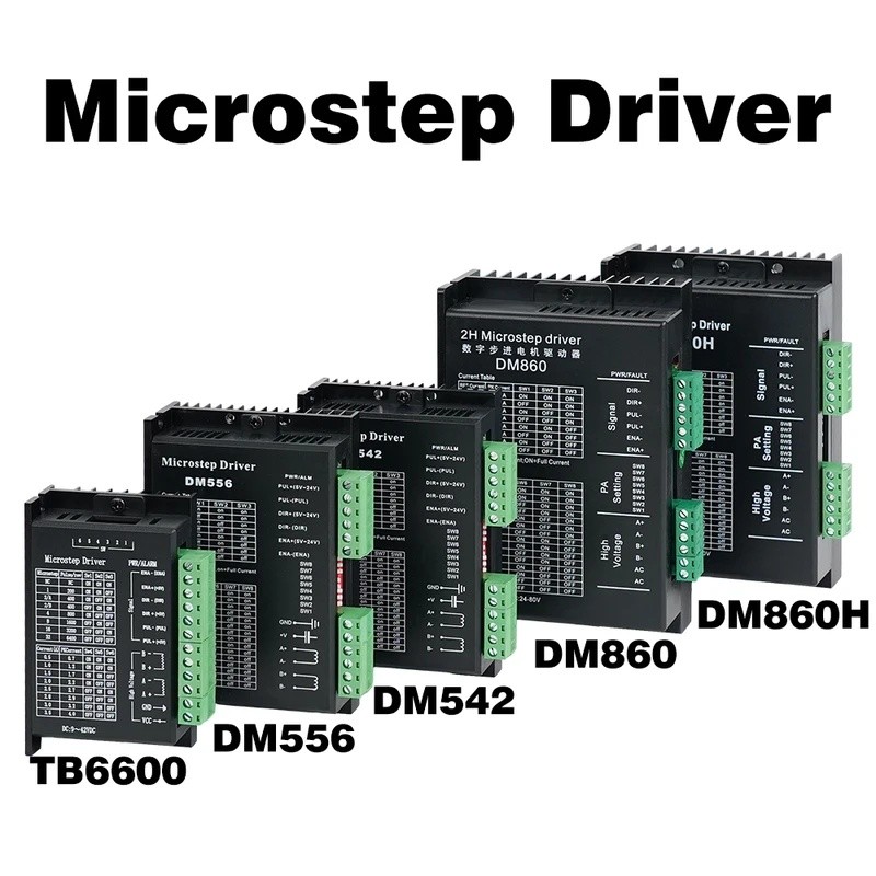 Trình Điều Khiển Microstep TB6600 DM542 DM556 DM860 DM860H Bộ Điều Khiển Trình Điều Khiển Microstep 