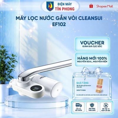 [SHOPEE OUTLET] Máy lọc nước gắn vòi Cleansui EF102 - Sản xuất tại Nhật Bản-Cảnh báo thay lõi-Công suất lọc 900 lít