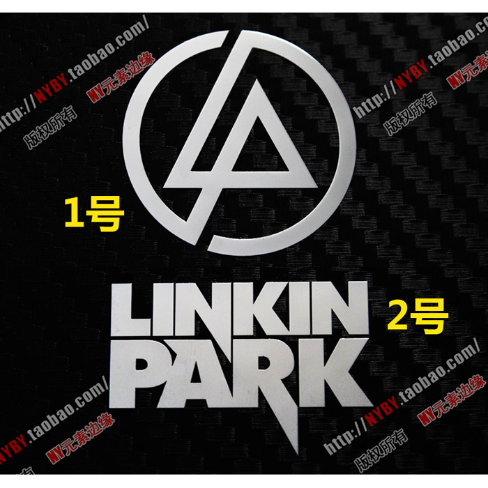 Linkin Park Linkin Park LOGO LOGO Miếng Dán Điện Thoại Di Động Đá Kim Loại Miếng Dán Chống Bức Xạ Mi