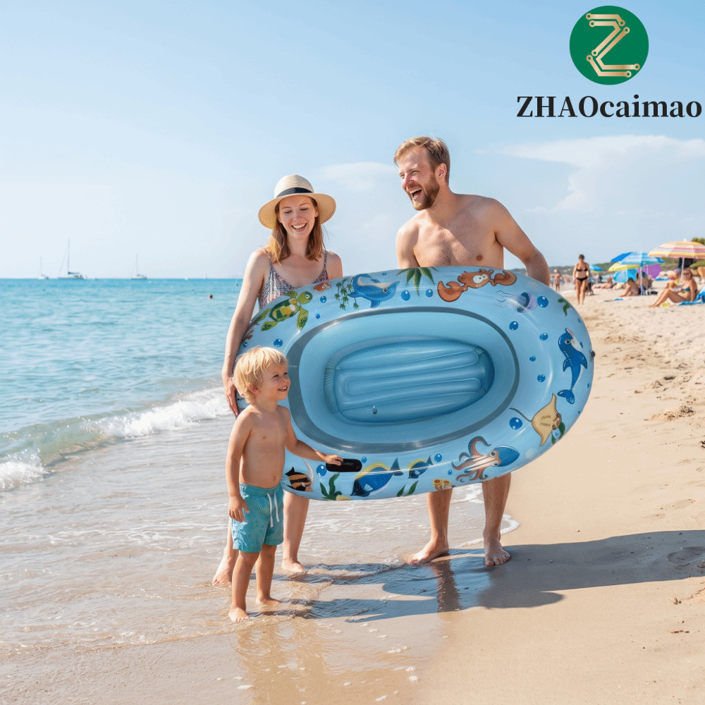 ZHAOcaimao ZHAOCAIMAO Thuyền Kayak bơm hơi cho trẻ em, Cấu trúc bơm hơi di động Thuyền Kayak bơm hơi