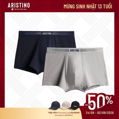 [Combo 2] Quần Lót Nam Aristino Briefs Thoáng Khí Ôm Sát Sợi Bamboo 3 Màu ABF005EXP02