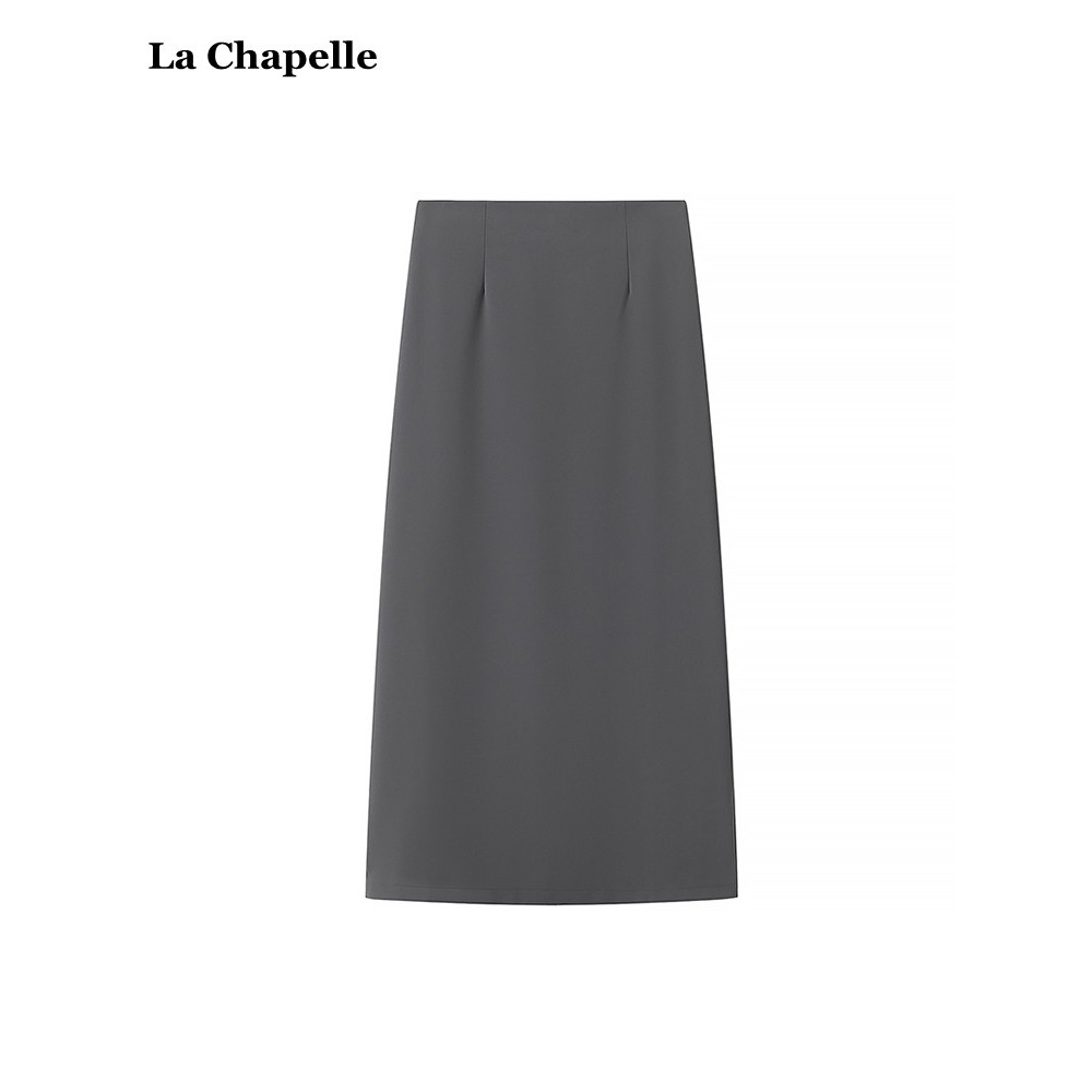 La Chapelle / La Chapelle Design Sense Split Suit Váy Nữ Váy chữ a Hip phù hợp