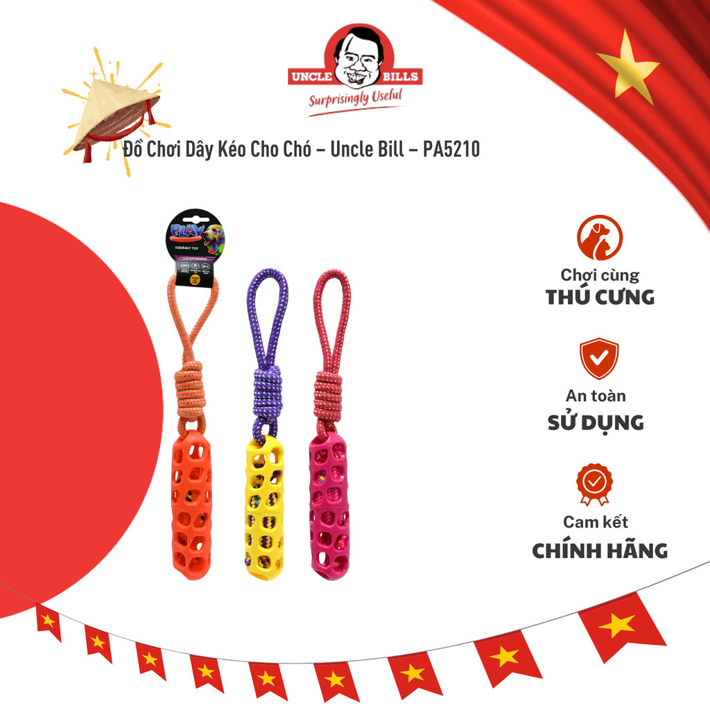 Đồ Chơi Dây Kéo Cho Chó – Uncle Bill – PA5210