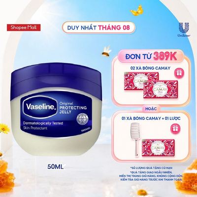 Sáp Vaseline Protecting Jelly dưỡng ẩm 50ml/42g (Tùy chọn Original / Baby / Cacao Butter / Aloe)