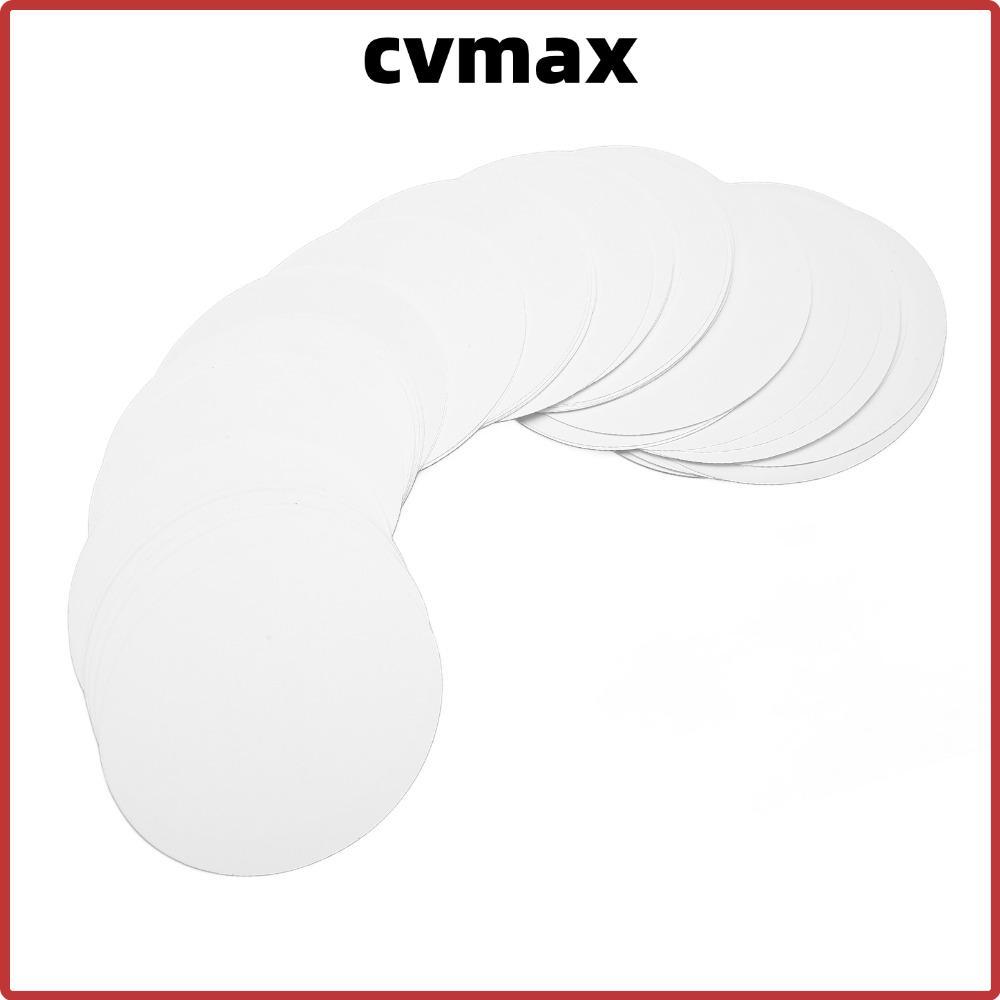 CVMAX 100 Chiếc Nút Huy Hiệu Giấy Trống, DIY Huy Hiệu Làm Nút Giấy Huy Hiệu Giấy Trống Giấy DIY Huy 