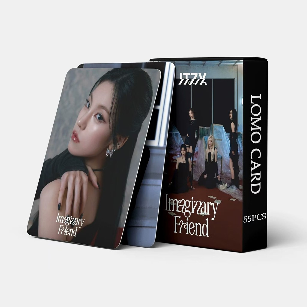 Phong Cách Mới 55 ITZY Thẻ ITZY Thẻ YUNA GOLD Bưu Thiếp Tưởng Tượng Người Bạn Hàng Hóa Photocard