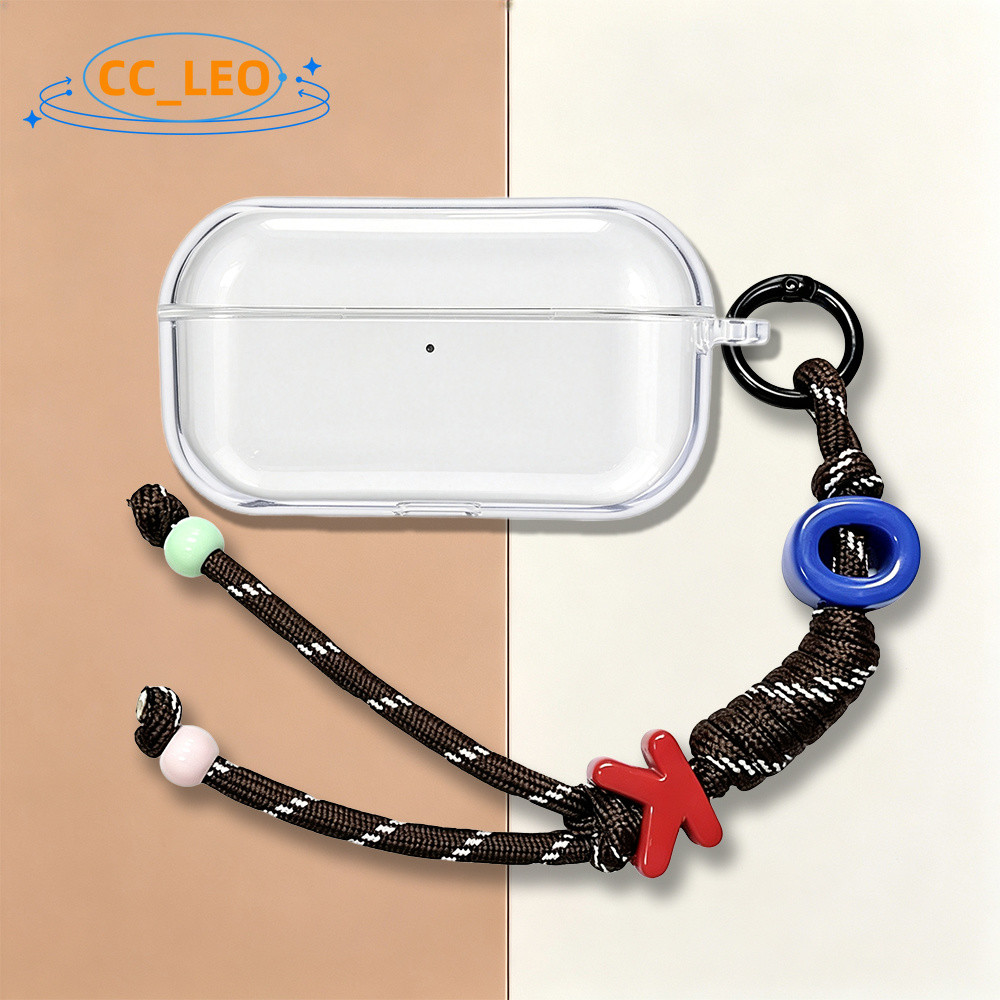Suitable for Panasonic Technics EAH-AZ100 Case Transparent Soft Case Cute OK Lanyard Shockproof Prot
