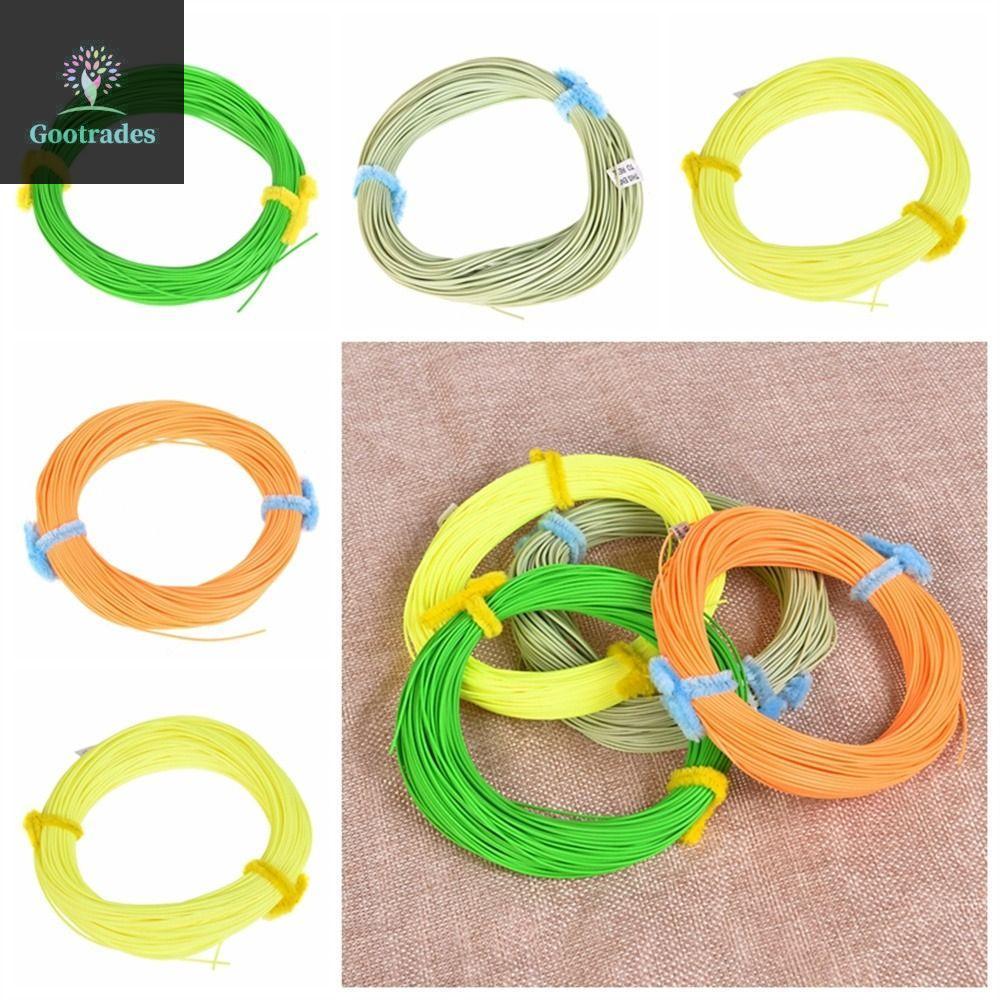 GOOTARDES Forward Floating, Fluo Front WF3FWF8F Fly Fishing Line, Dụng cụ câu cá 100FT 4 màu Long Ca