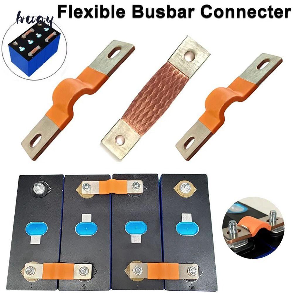 Thanh nối linh hoạt HUAYU, Đầu nối pin 2mm 230Ah 280Ah, Dây nối đồng M6