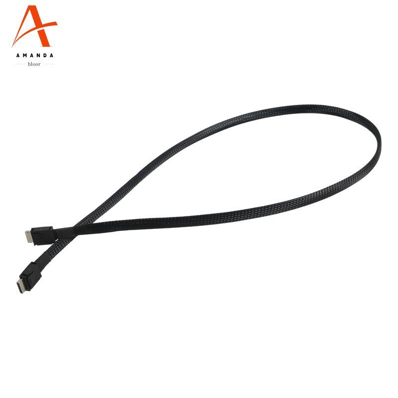 PCIE Oculink SFF 8611 4I đến SAS SFF-8611 4I Máy chủ Cáp siêu tốc Cáp nối dài dữ liệu Dây truyền dữ 