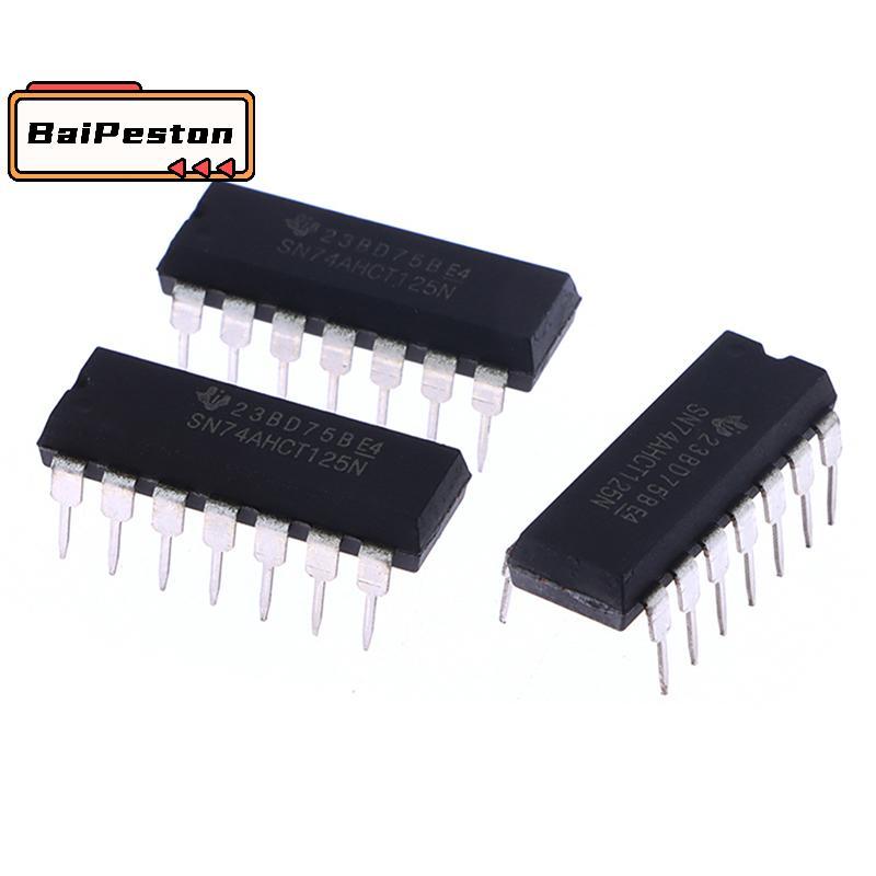 [BaiPestonV] 5 Cái / lốc SN74AHCT125N 74AHCT125 74AHCT125N Chip Logic DIP-14 nội tuyến