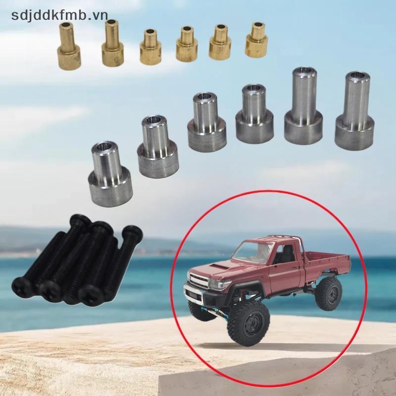 1 Bộ Cho 1 / 12 Sửa Đổi Bánh Xe Lớn Đặc Biệt Nâng Cấp Phần MN82 MN82S Kim Loại Vỏ Xe Nâng Cột Nâng C