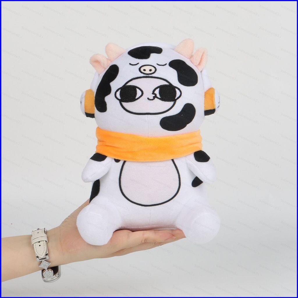 Ketnipz Plushie Lofi Girl Bò Đậu Nhồi Bông Búp Bê Mềm Hoạt Hình Nhân Vật Đồ Chơi