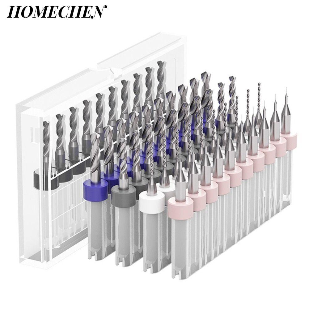 HOMECHEN Mini CNC Khoan Mũi Thép Vonfram PCB Xoắn Máy Khoan Gỗ CNC Mũi Khắc CNC Máy Phay CNC