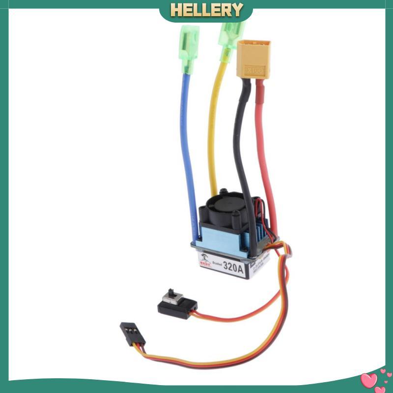 ESC chải 320A chống nước với xe 5V / 3A 1 / 10