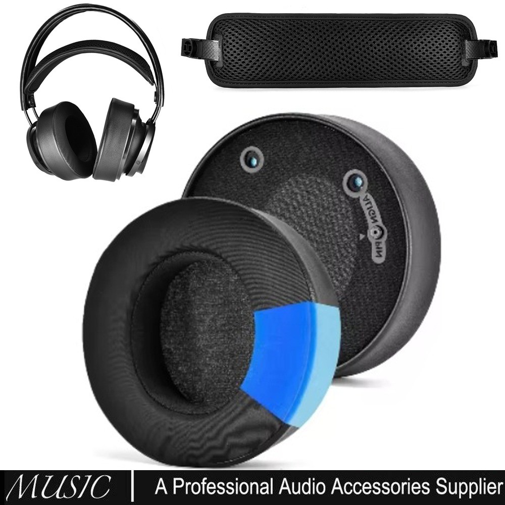 Gel làm mát Earpads Headband cho Philips Audio Fidelio X2HR / X1 / X1S / X2 Miếng đệm đầu thay thế M