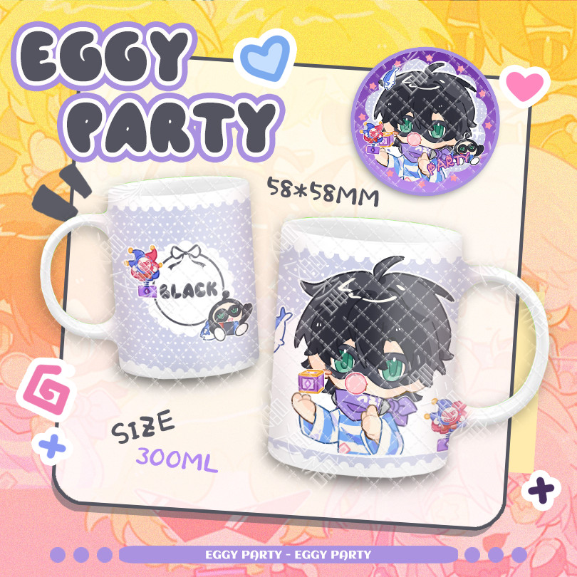 [Người hâm mộ tự vẽ] Tiệc Eggboy|Egg Boy Island Egg Little Blue jk Sister và các cốc dễ thương khác