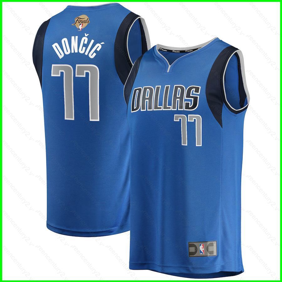 Luka Doncic Dallas Mavericks 2024 NBA Finals Fast Break Replica Player Jersey Icon Edition Trẻ em Ng