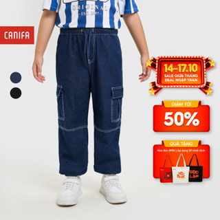 Quần jean bé trai CANIFA chất liệu cotton form dáng basic 2BJ25C001