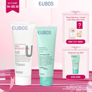 Combo Kem Dưỡng Da Tay EUBOS 75ml Và Kem Nứt Gót Dưỡng Da Chân UREA 10% Foot Cream 100ml Dưỡng Ẩm