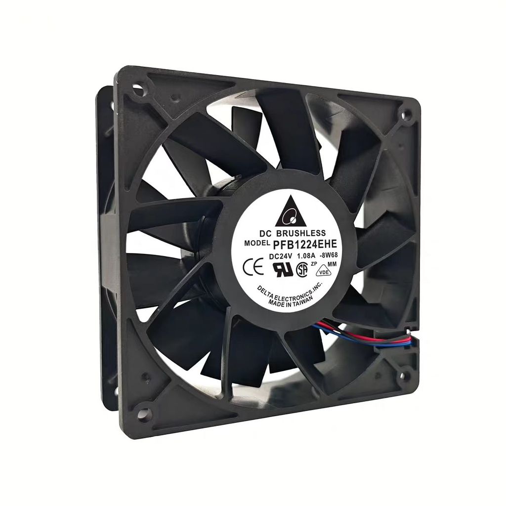 Quạt làm mát biến tần gió cao Delta PFB1224EHE 12CM 12038 24V 1.08A