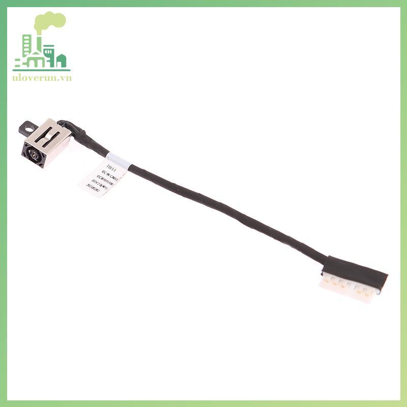 Uloverun Cho Inspiron Vostro 15 3510 3400 3401 3500 3501 DC TRONG Jack Nguồn Có Cáp 4VP7C 04VP7C DC3