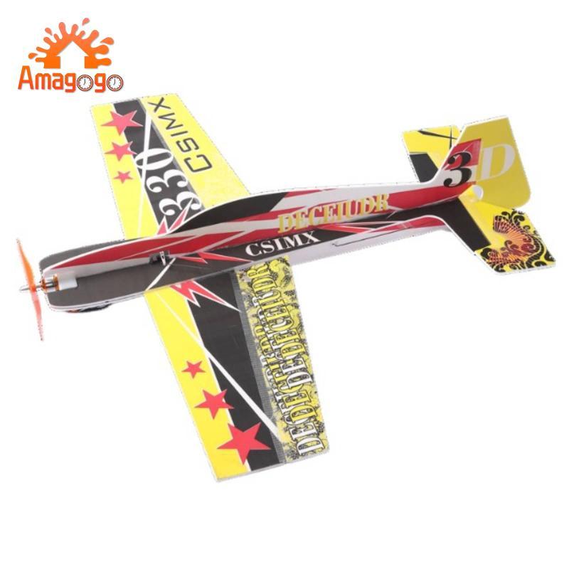 Máy bay RC điện Amagogo, F3P 330 Đóng thế, Lõi xốp, Cánh cố định, Chống va đập, Lắp ráp DIY