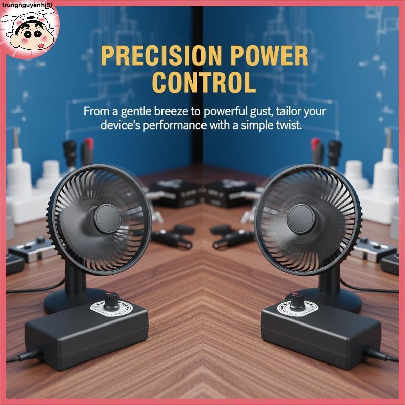 [Tàu 12 giờ] Adjustable on/off Adapter 3V-12V 2A Power Supply Charger 5.5mm - 24W VN