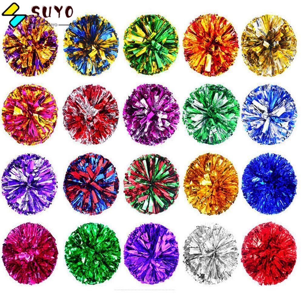 SUYO Cổ Vũ Bóng Cổ Vũ Lạ Mắt Trang Phục Đôi Lỗ Tay Cầm Khiêu Vũ Trang Trí Tiệc