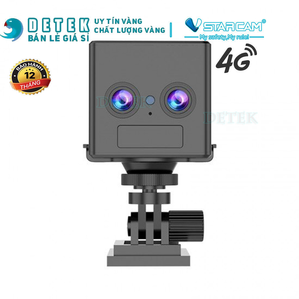 Camera IP Không Dây VSTARCAM CB70 WIFI CB75 CB77 CB78 Wifi 4G dùng pin 2000mAh tiêu thụ điện thấp - 