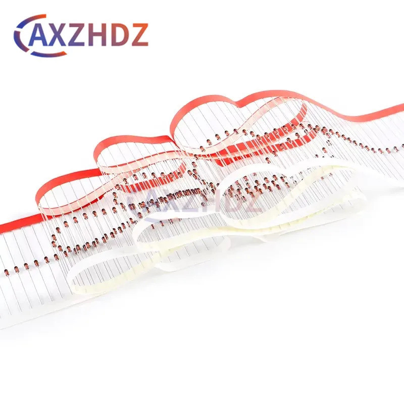 100 CÁI 0.5W 3V-30V BZX55C 3V 3V3 3V6 3V9 4V3 4V7 5V1 5V6 6V2 6V8 7V5 9V1 10 11 12 13 15 18 20 24 27