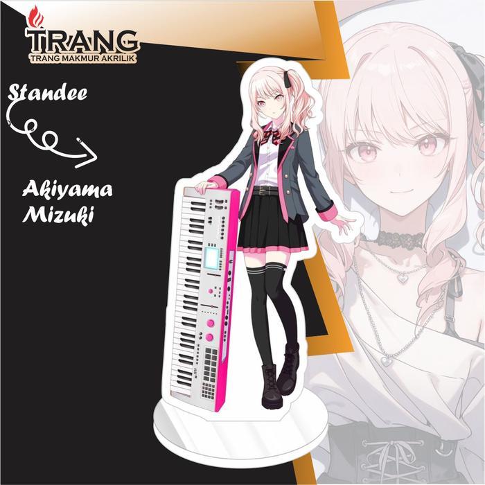 Standee Figure Akrilik Akiyama Mizuki / Standing Action figure Acrylic Akiyama Mizuki - Style 1