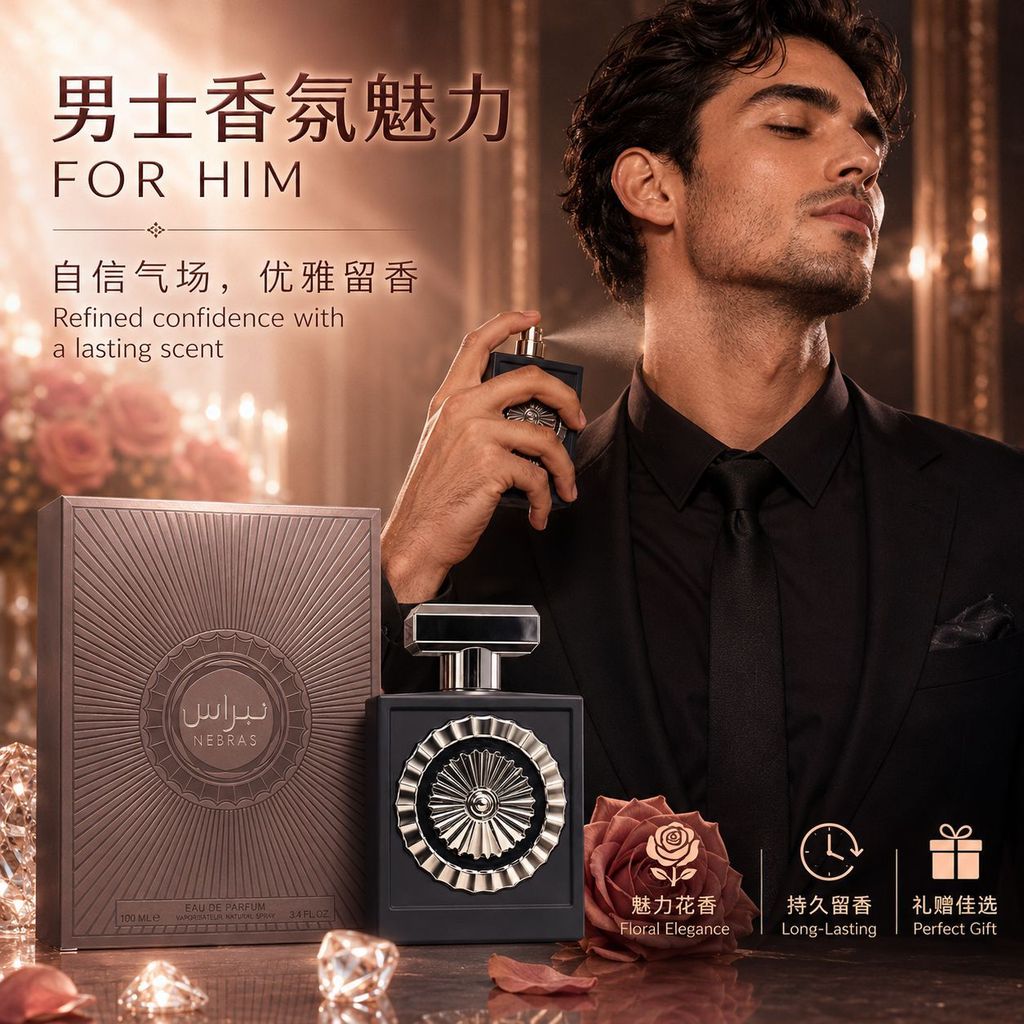 Nước hoa nam nữ NEBRAS Trung Đông Ả Rập Dubai Việt Nam Đông Nam Á Cung cấp trực tiếp