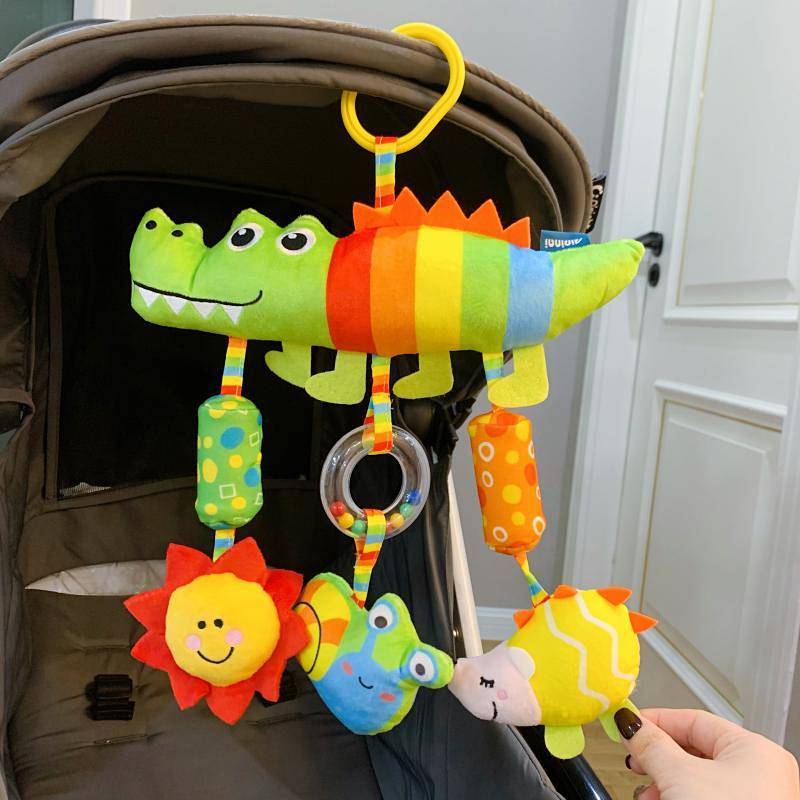 Baby Cart Toy Pendant Rainbow Bed Bell Comfort 0 to 1 Year Old 3 to 6 Months New Give Birth Rattle C