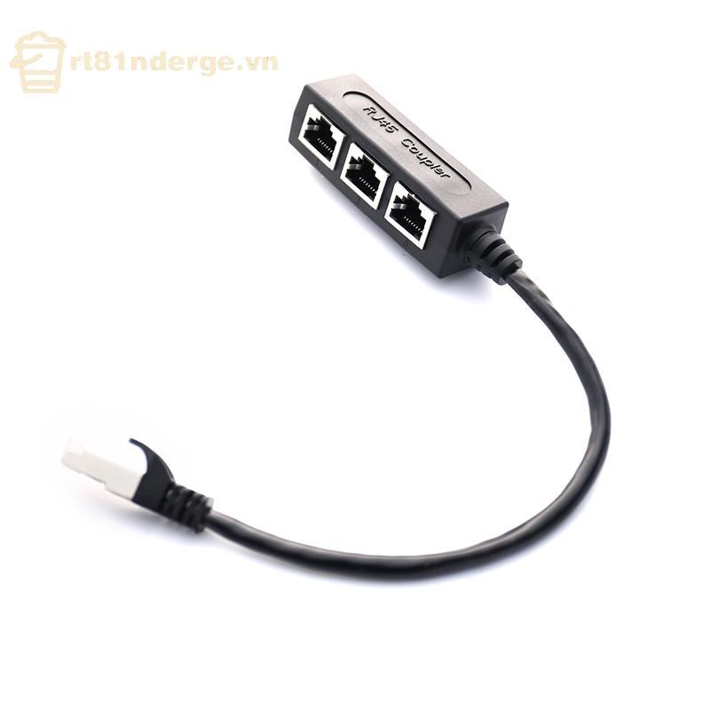 GE RJ45 Splitter LAN Ethernet Network RJ45 Connector Splitter Adapter Cable VN