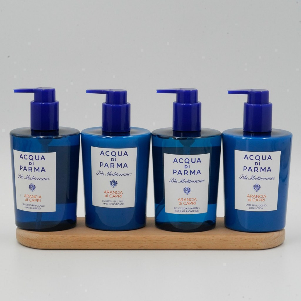 Parma Water Blue Mediterranean Orange Fragrance Hotel Line Dầu gội, Chăm sóc tóc, Sữa dưỡng thể 300m