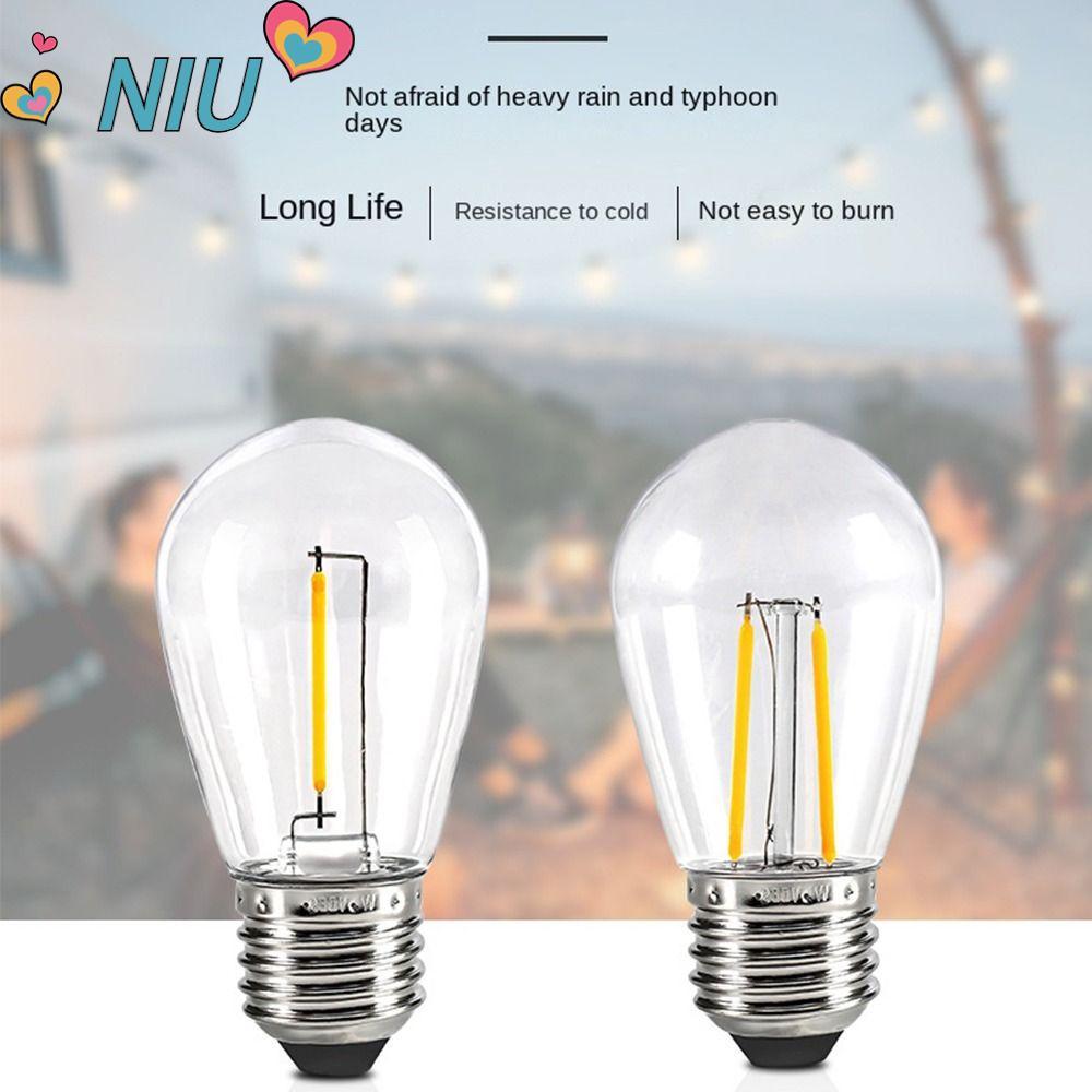 Bóng đèn LED NIUYOUJS Bóng đèn 1W 2W Stabla E27