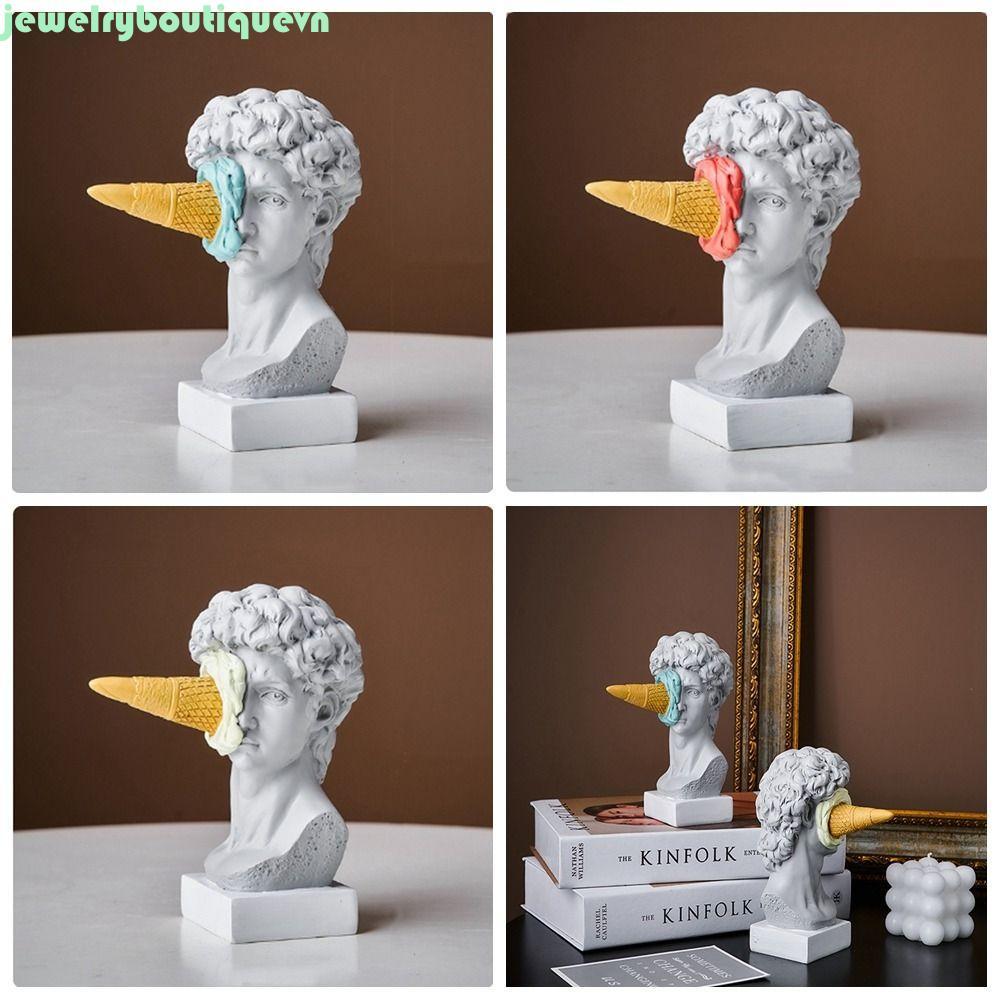 Tượng JEWE David, Kem nhân vật phương Tây Bắc Âu David Figurine, Kem Trừu tượng sáng tạo David Smash