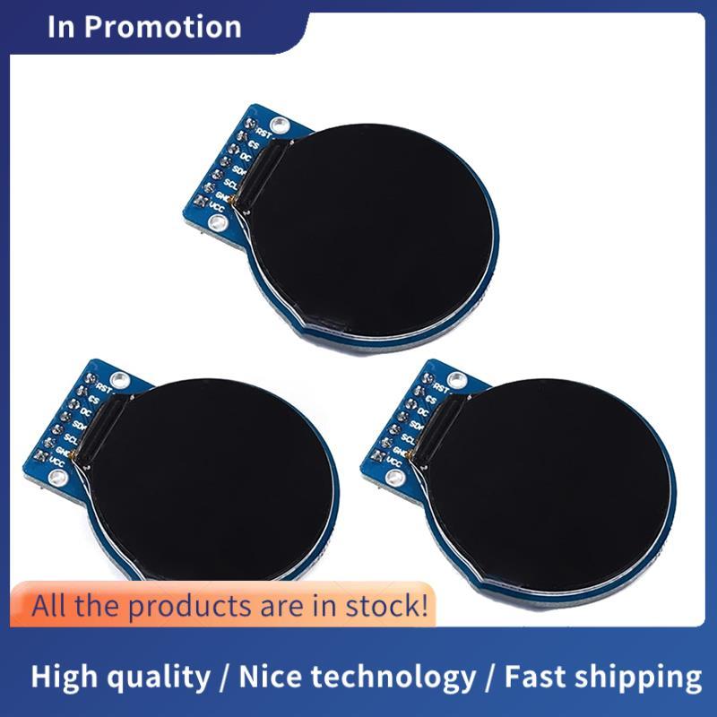 Mô-đun hiển thị LCD TFT 1,28 Inch Vòng RGB 240 x 240 GC9A01 Trình điều khiển 4 dây Giao diện SPI